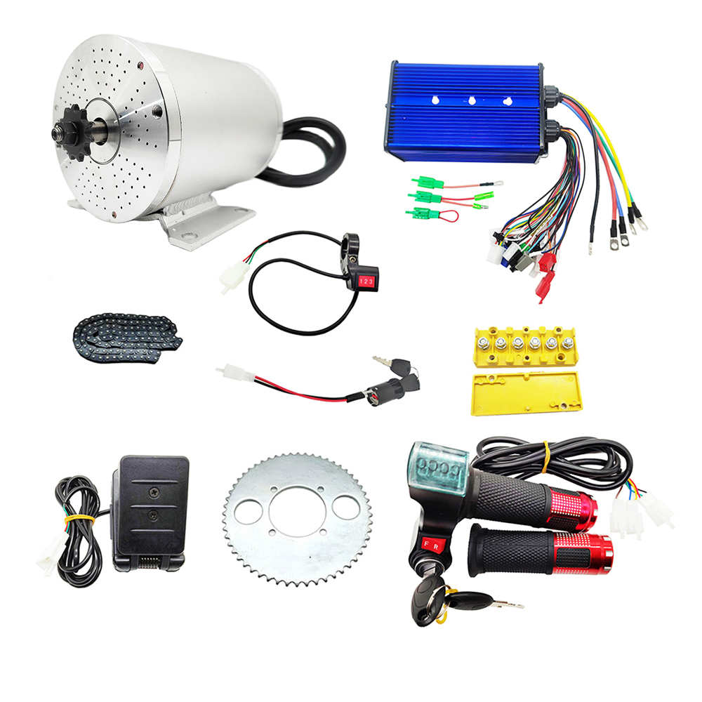 Mid Drive Motor Kit 72V 3000W - Elektryczny bezszczotkowy silnik prądu stałego, zestaw