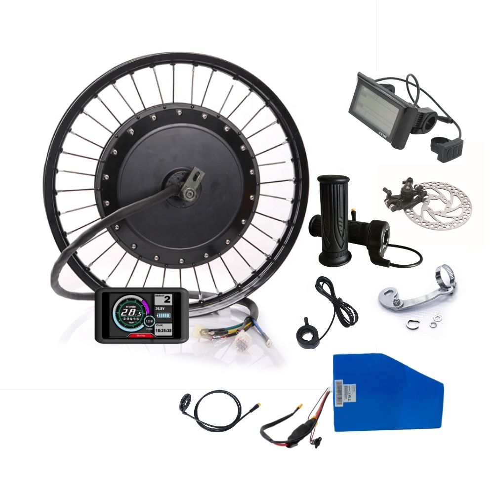 72V 5000W Electric Motorcycle - Zestaw do konwersji roweru elektrycznego o