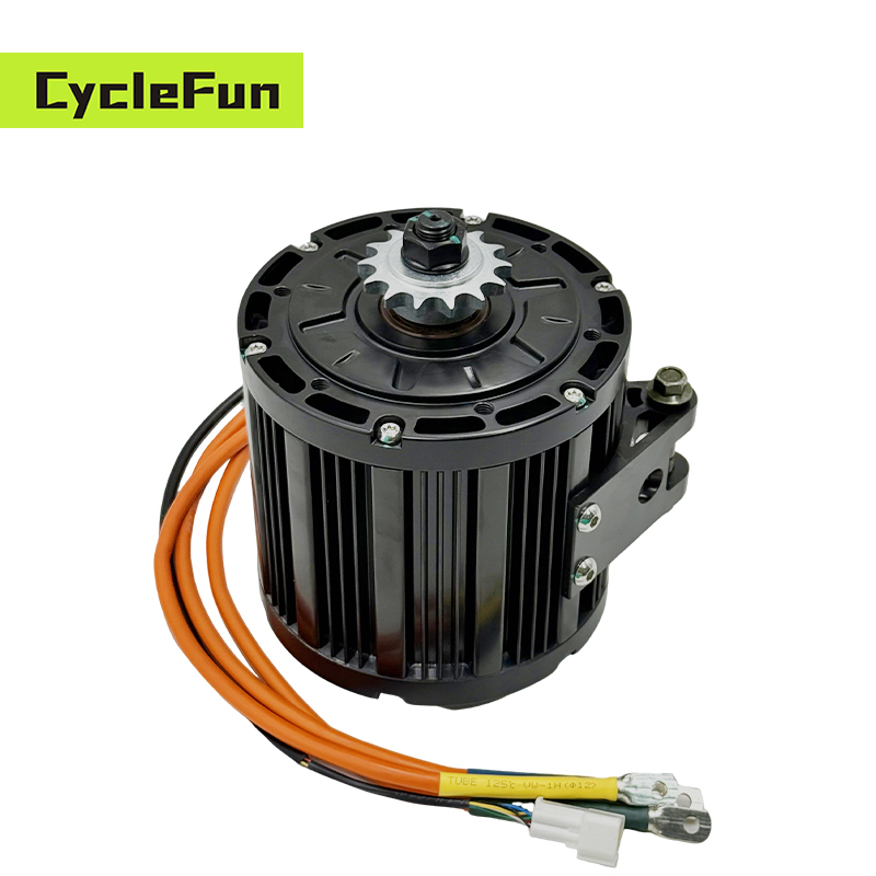 Electric Motorcycle Conversion Kit 72V - Silnik QS138 90H Mid-Drive o mocy