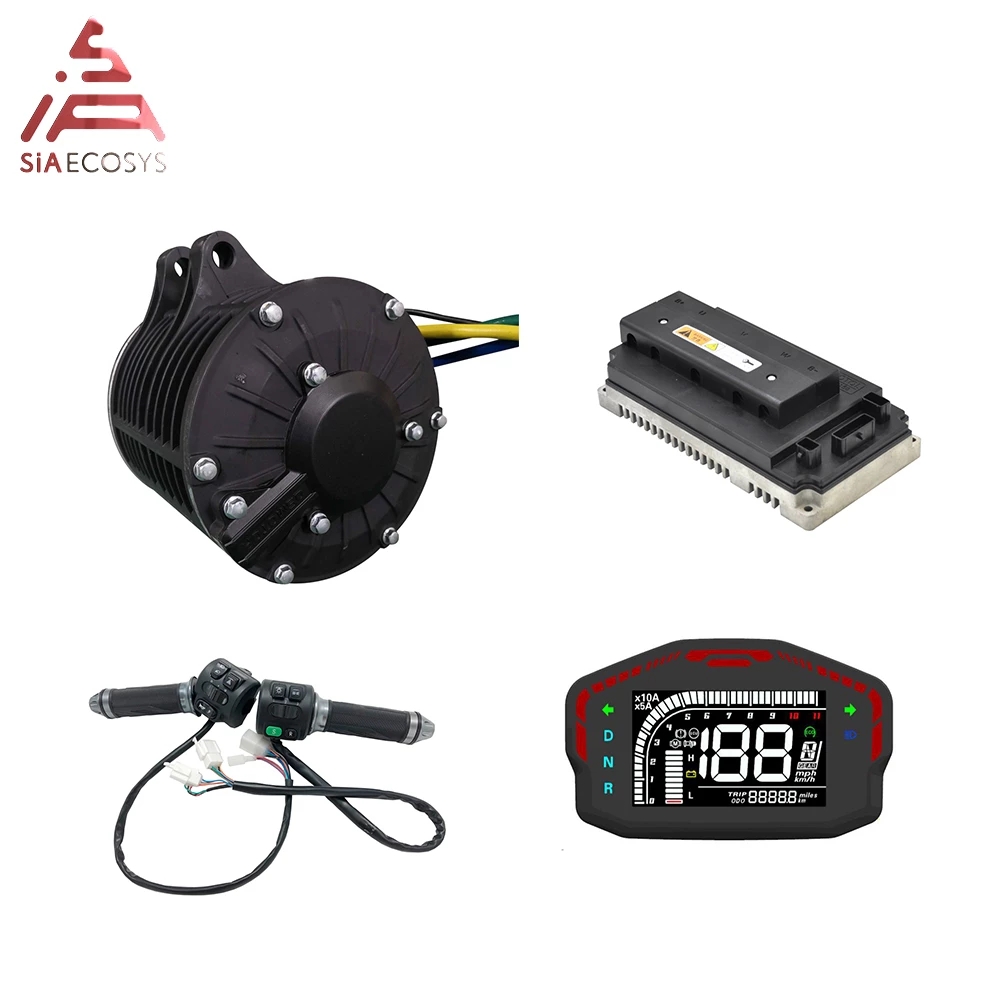 Mid Drive Motor Kit 72V 3000W - Zestaw do konwersji motocykla elektrycznego QS138