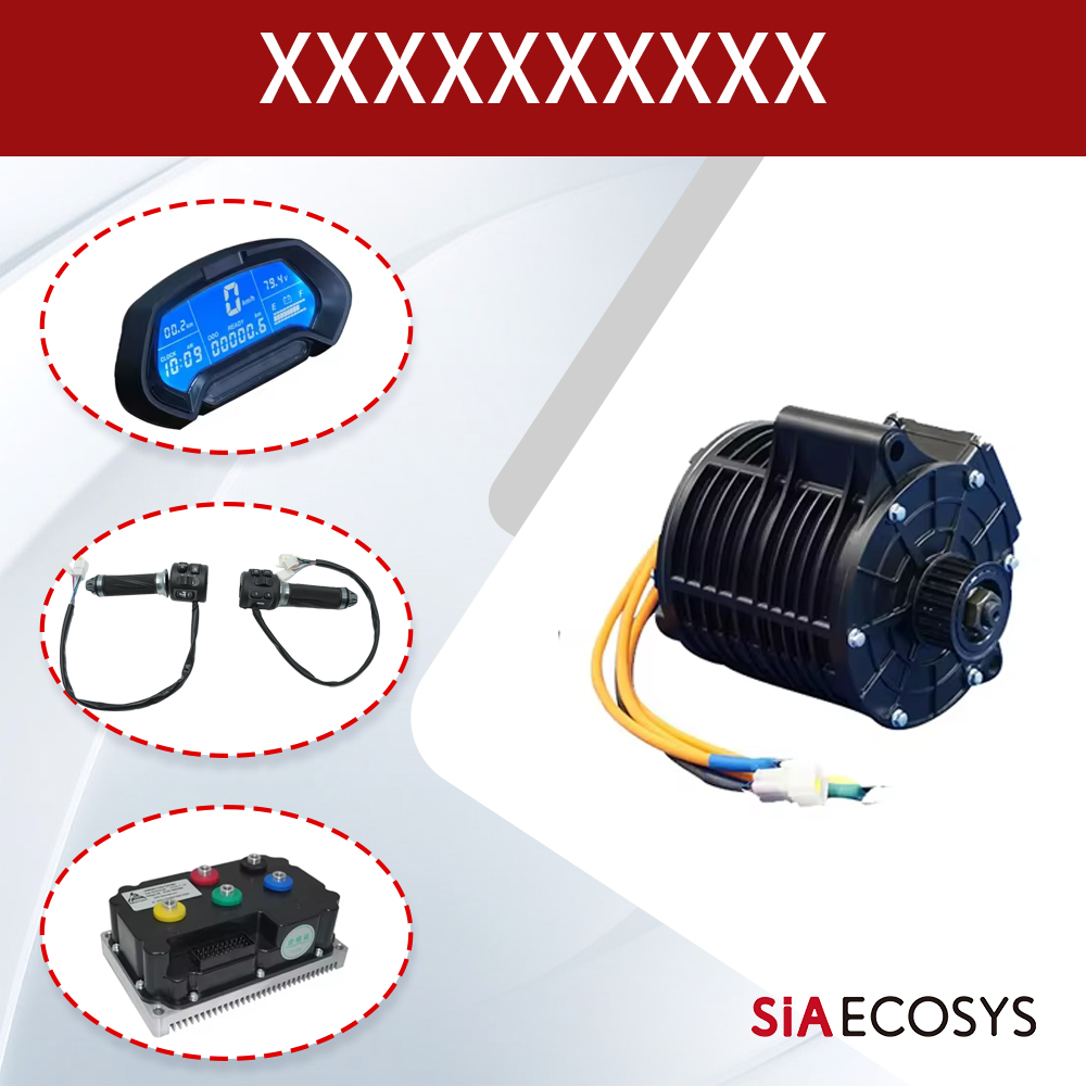 Mid Drive Motor Kit 72V 3000W - Zestaw silnika centralnego QSMOTOR QS138 3000W