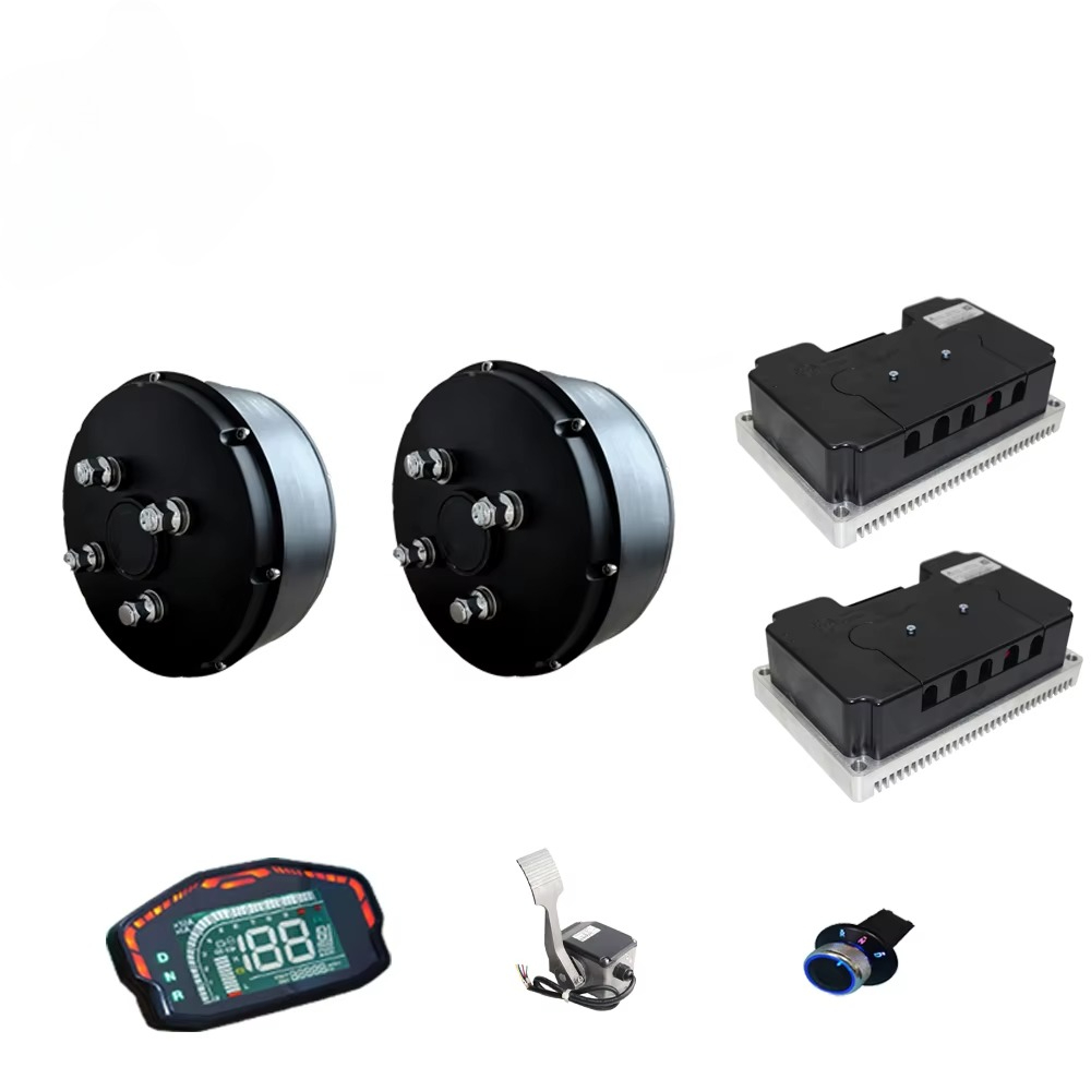 Electric Motorcycle Conversion Kit 72V - QSMOTOR 205 3000W V3 Bezszczotkowy Podwójny