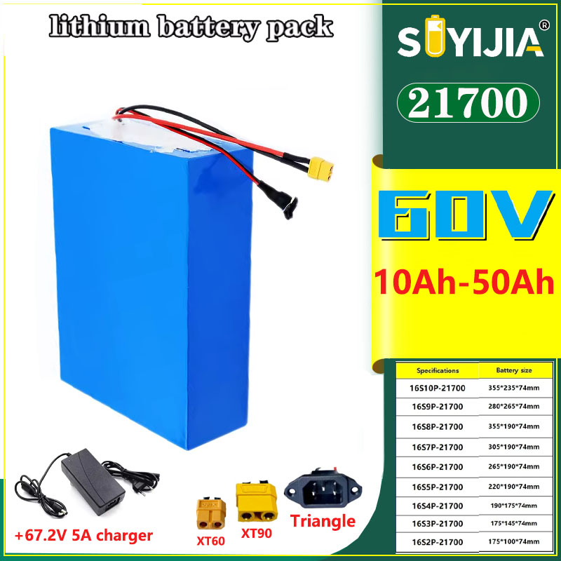 Nowa bateria litowo-jonowa 60V – 60V 30Ah Electric Scooter Battery recenzja i cena