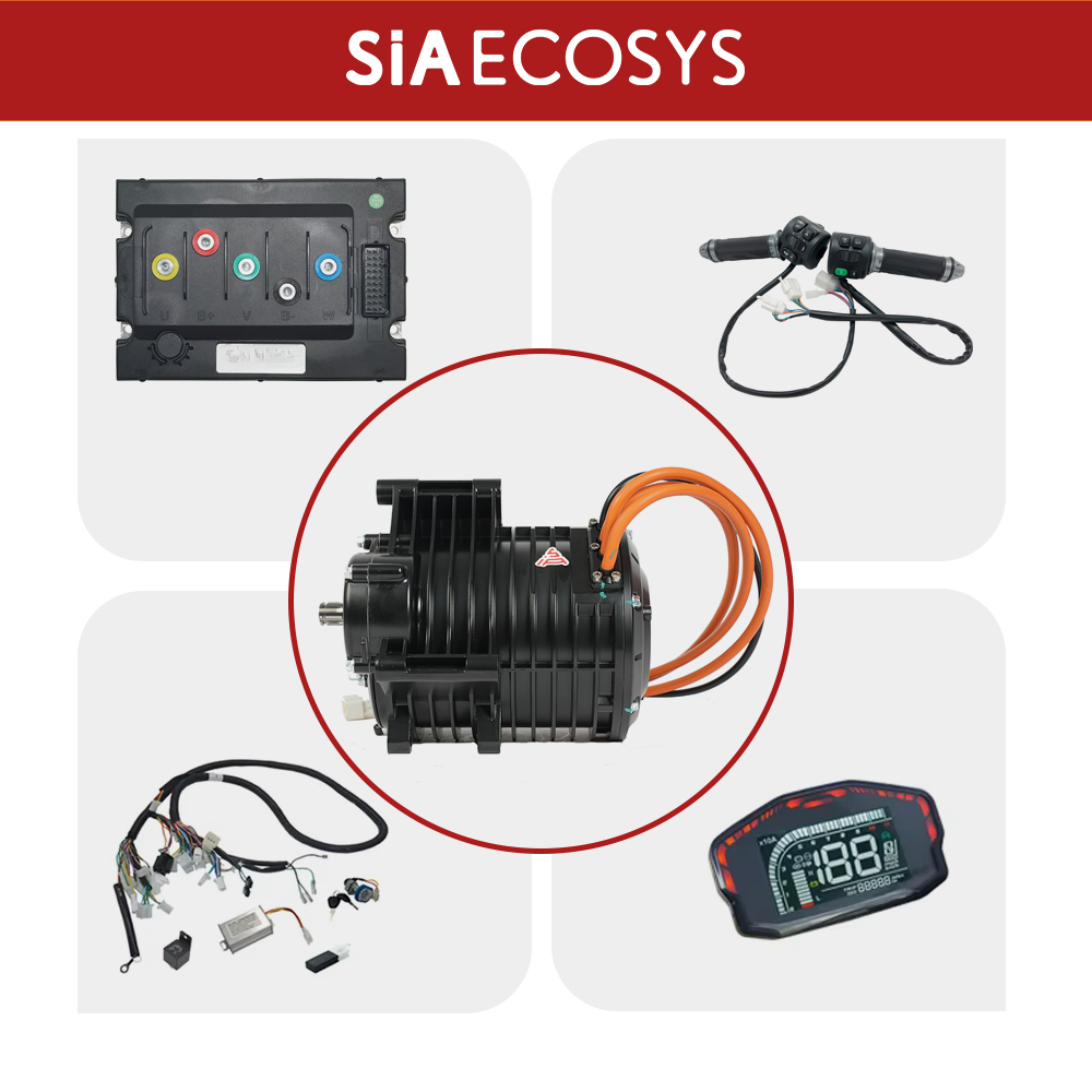 QSMOTOR QS138 3000W V3 70H – z – Mid Drive Motor Kit 72V 3000W recenzja i cena