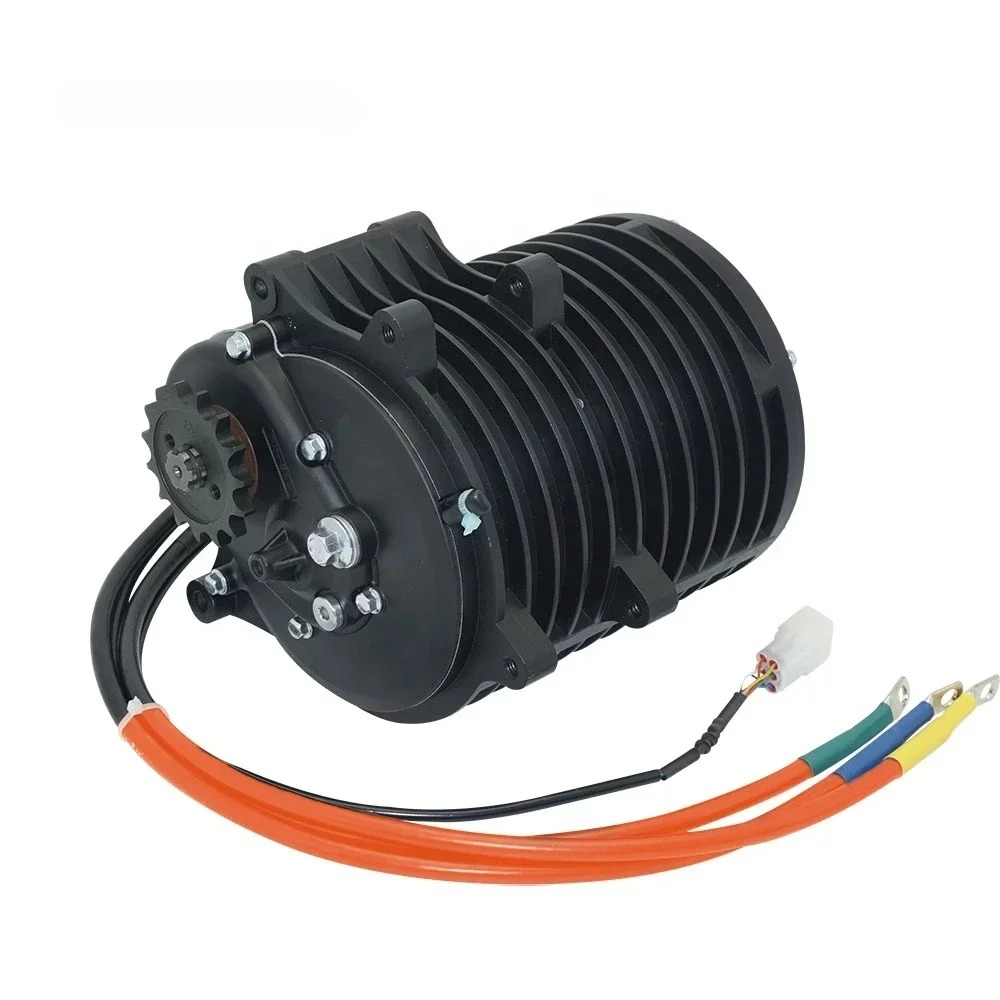 Zestaw do konwersji motocykla  – Mid Drive Motor Kit 72V 3000W recenzja i cena
