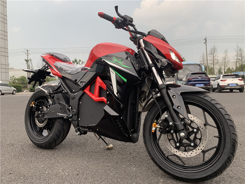 Elektryczny motocykl z siedzis – 72V 5000W Electric Motorcycle recenzja i cena