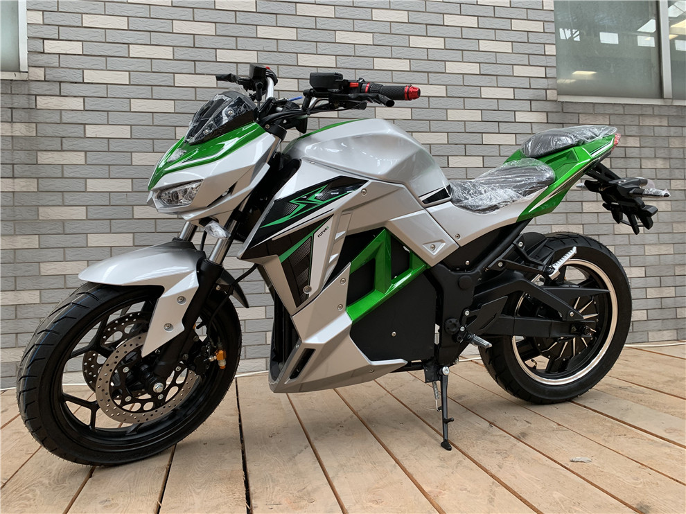 Elektryczny motocykl z siedzis – 72V 5000W Electric Motorcycle recenzja i cena
