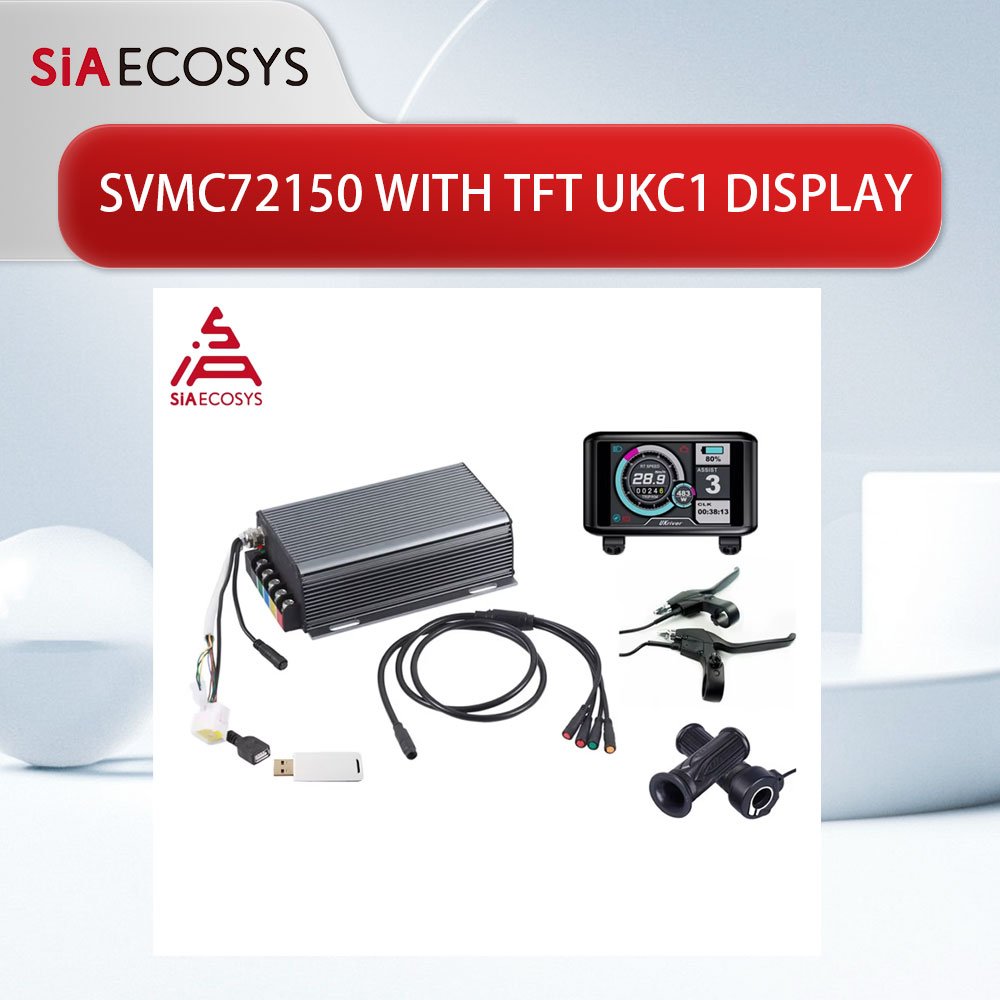 Zestaw sterownika sinusoidalne – Sabvoton Svmc72150 Controller Kit recenzja i cena