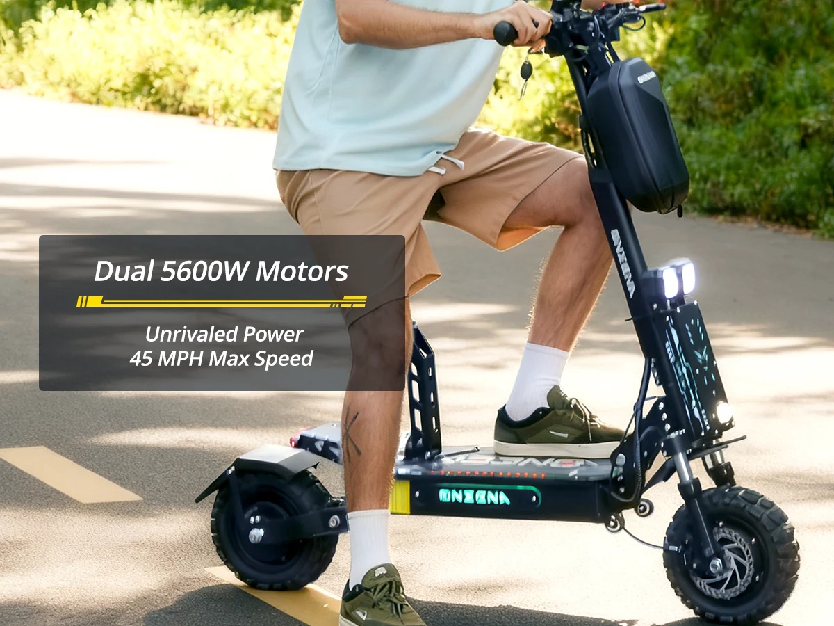 GT7 – elektryczny skuter dla d – 60V 5600W Dual Motor Electric Scooter recenzja i cena