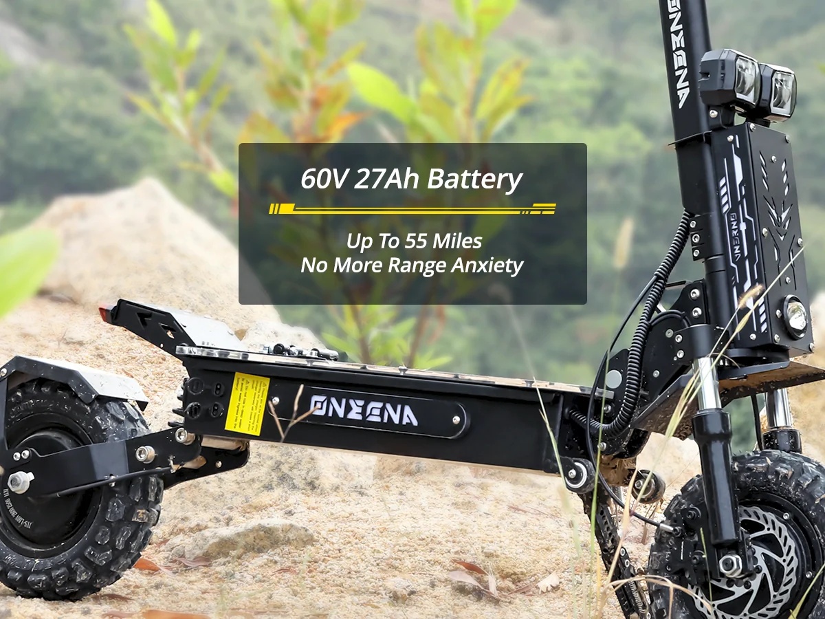 GT7 – elektryczny skuter dla d – 60V 5600W Dual Motor Electric Scooter recenzja i cena