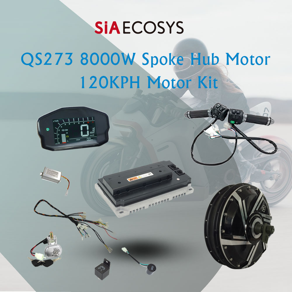 Silnik piasty szprychowej QS27 – Qs273 Hub Motor 8000W 72V recenzja i cena