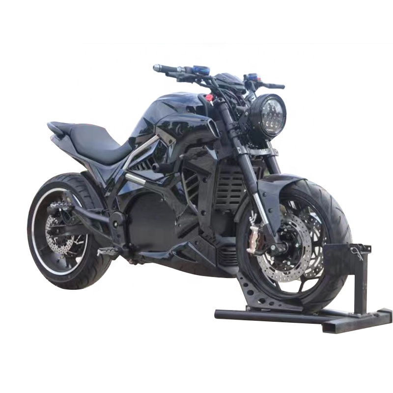 Szybki elektryczny motocykl te – 72V 5000W Electric Motorcycle recenzja i cena