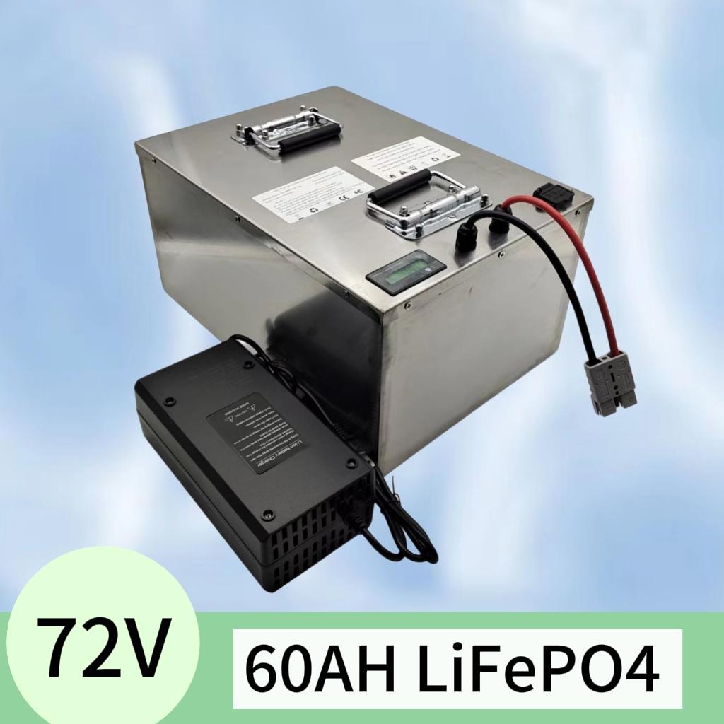 Akumulator litowo-żelazowo-fos – 72V 60Ah Lifepo4 Battery Pack recenzja i cena