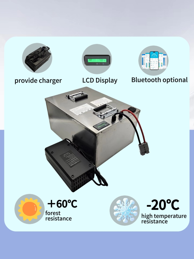 Akumulator litowo-żelazowo-fos – 72V 60Ah Lifepo4 Battery Pack recenzja i cena