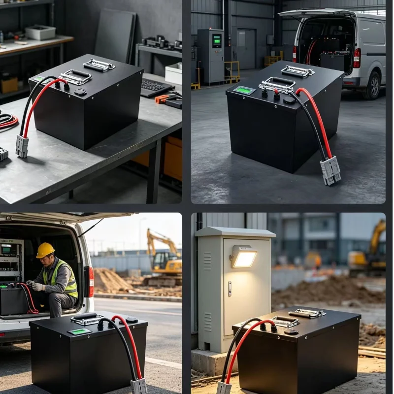 Akumulator litowo-żelazowo-fos – 72V 60Ah Lifepo4 Battery Pack recenzja i cena