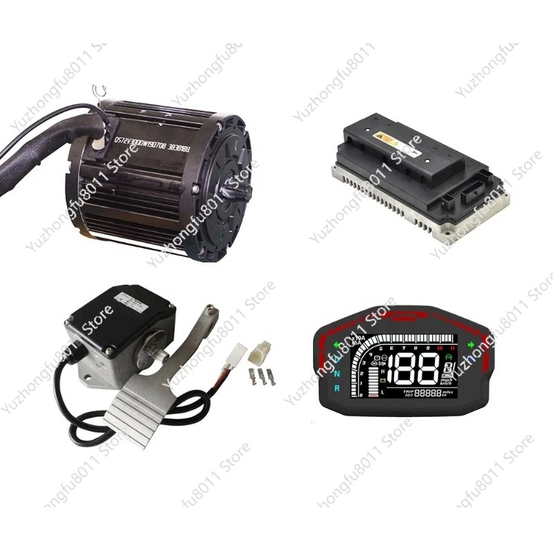 Zestawy napędowe z silnikiem b – Mid Drive Motor Kit 72V 3000W recenzja i cena