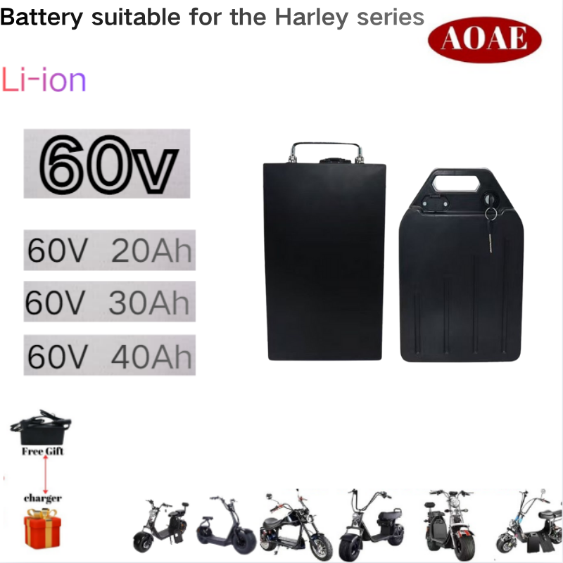Bateria Harley 60V 20Ah 30Ah 4 – 60V 30Ah Electric Scooter Battery recenzja i cena