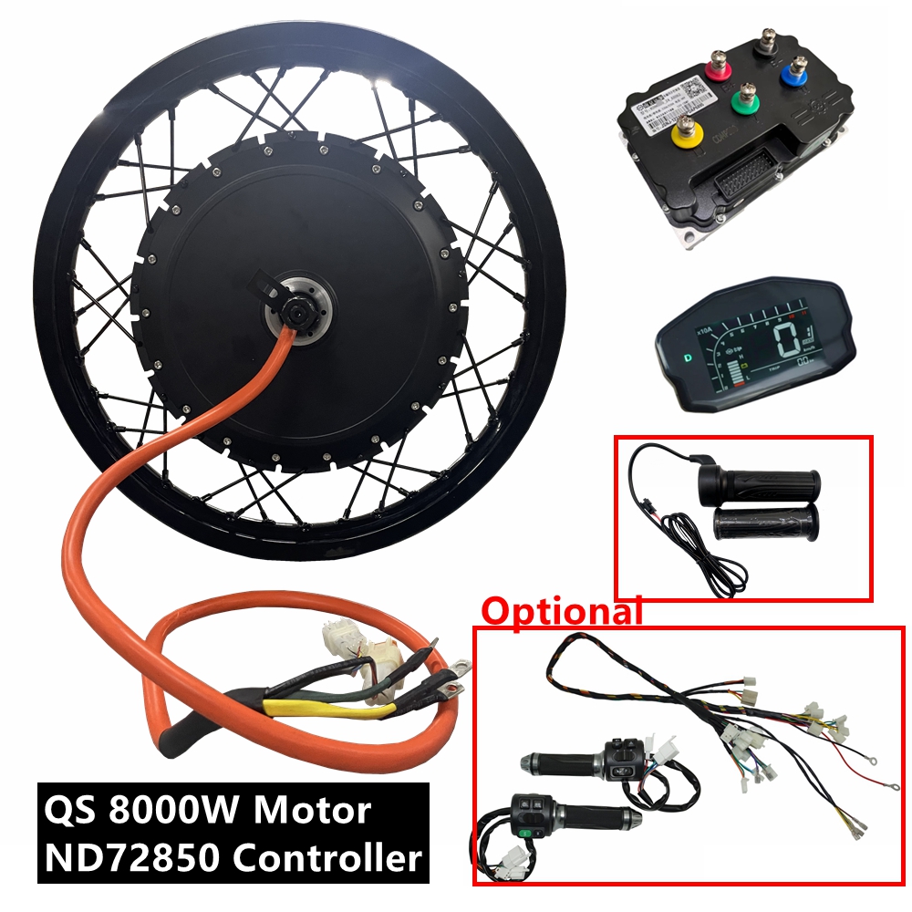 Zestaw do roweru elektrycznego – Qs273 Hub Motor 8000W 72V recenzja i cena