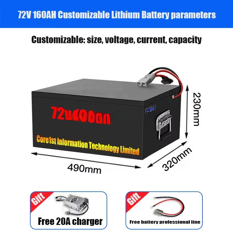 Akumulator litowo-żelazowo-fos – 72V 60Ah Lifepo4 Battery Pack recenzja i cena