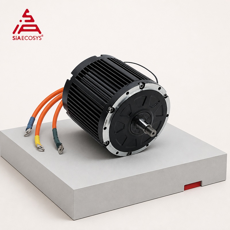 QSMOTOR D155A-70, silnik PMSM  – Electric Motorcycle Conversion Kit 72V recenzja i cena