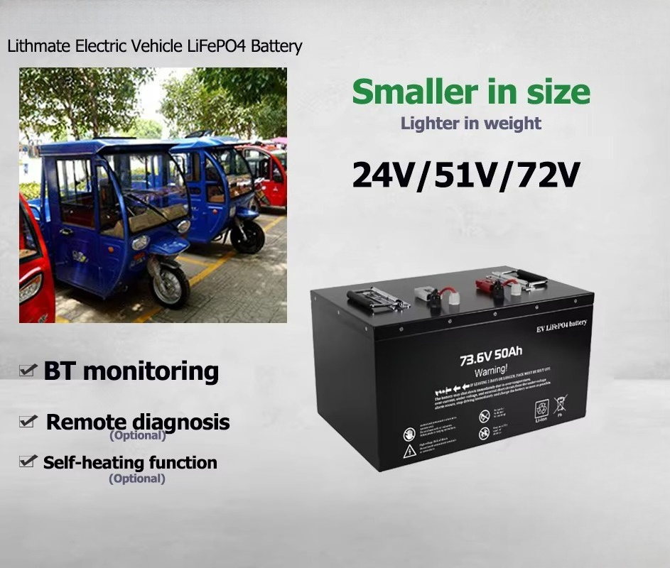 Akumulator litowy 48 V, pakiet – 72V 60Ah Lifepo4 Battery Pack recenzja i cena