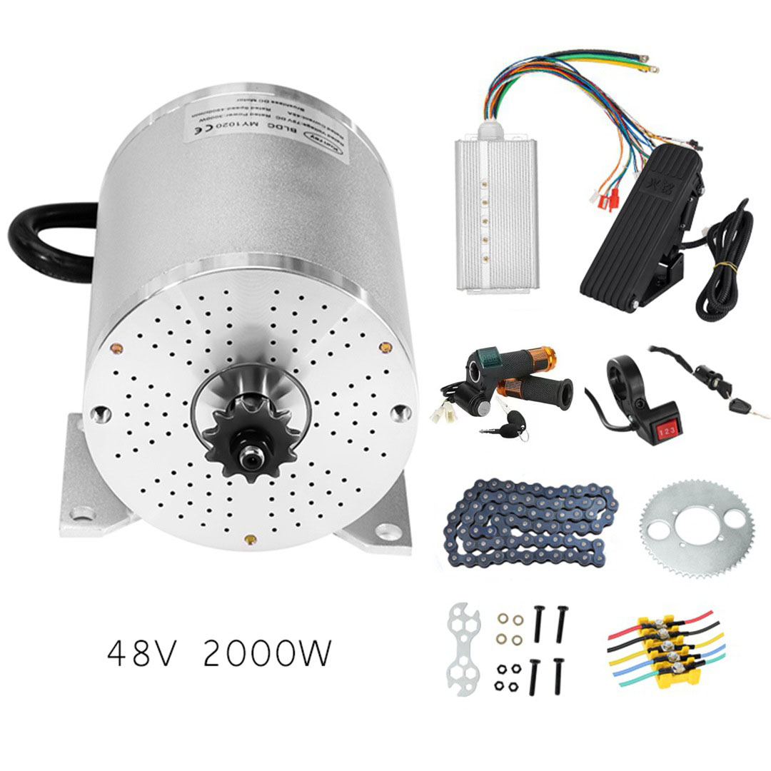 Zestaw do konwersji motocykla  – Electric Motorcycle Conversion Kit 72V recenzja i cena